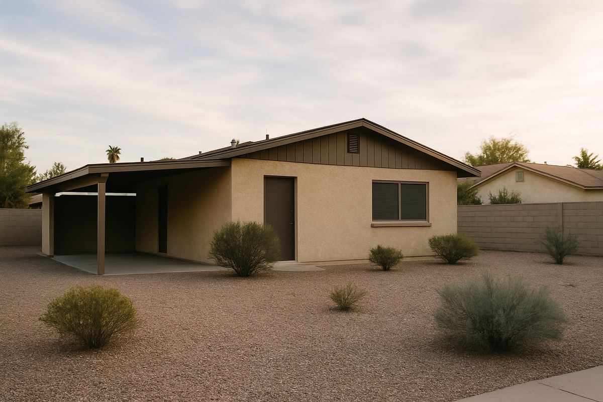Mid-century rental house near UNLV in Paradise